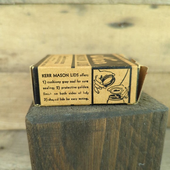 Vintage 1930s Kerr Mason Lids / Ephemera - Picture 5 of 8